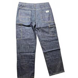 AXE FR Flame Resistant Work Jeans Men’s 38x32 Blue Utility Denim NWT